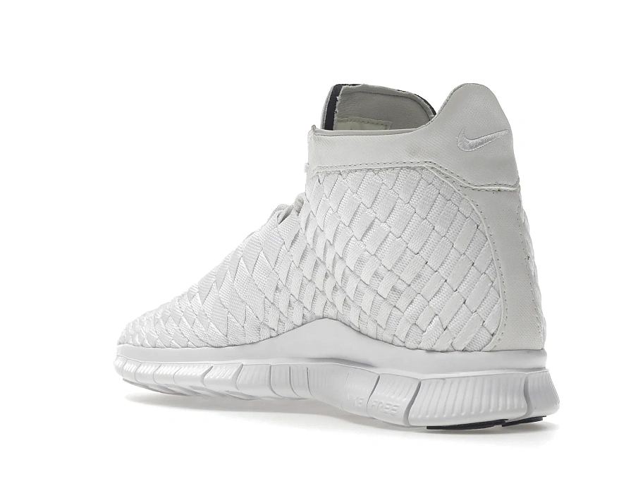 Фото № 6 с приближением к товару «‎Nike Free Inneva Woven Mid White»