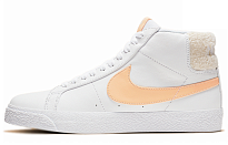 Фото № 1 с приближением к товару «‎Nike SB Zoom Blazer Mid White Celestial Gold»