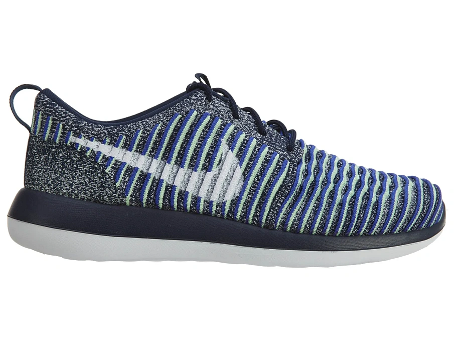 Фото № 1 с приближением к товару «‎Nike Roshe Two Flyknit Collge Navy White-Binary Blue »