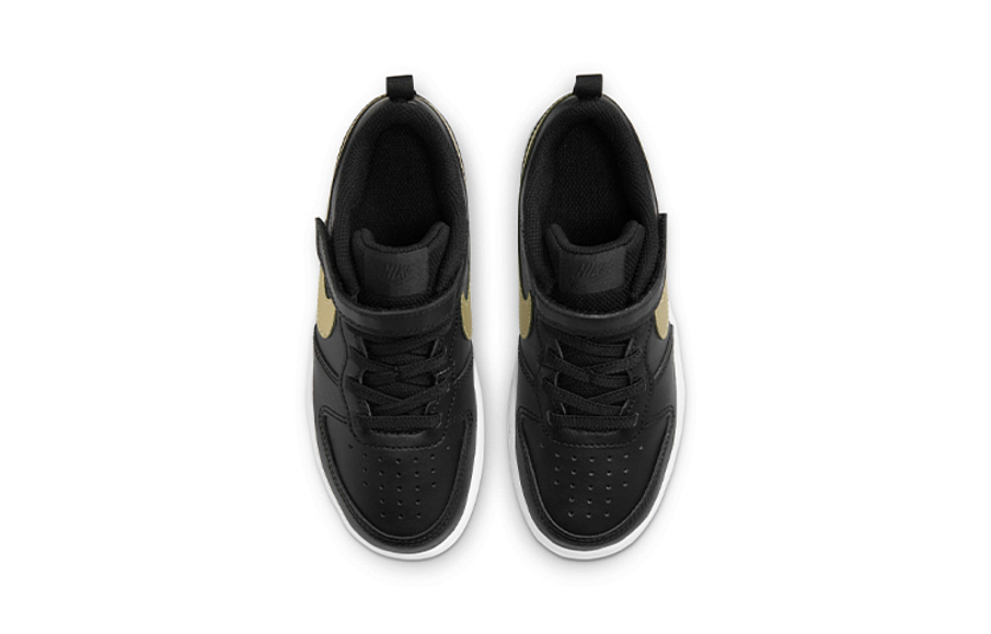 Фото № 4 с приближением к товару «‎(BP) Nike Court Borough Low 2 (PSV) BlackGold»