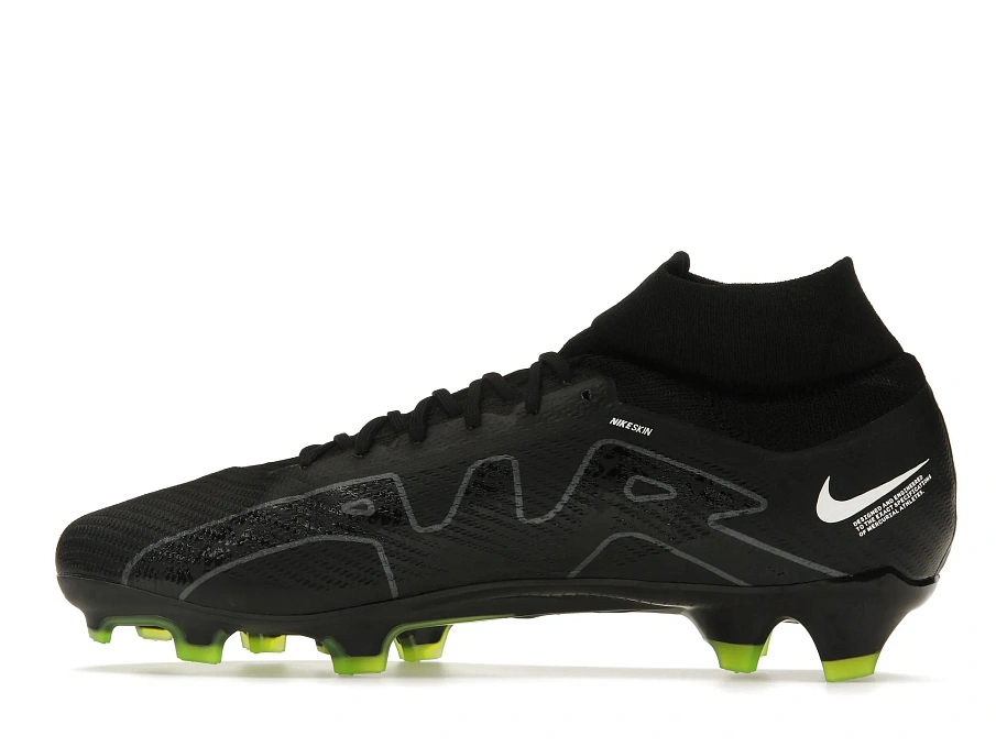 Фото № 5 с приближением к товару «‎Nike Zoom Mercurial Superfly 9 Pro FG Black Dark Smoke Grey»