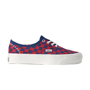 Vans LX Authentic 44 EK Punk Check Red Blue - 1