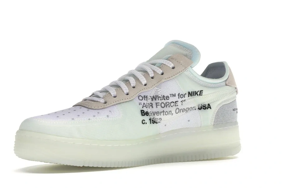 Фото № 4 с приближением к товару «‎Nike Air Force 1 Low Off-White»