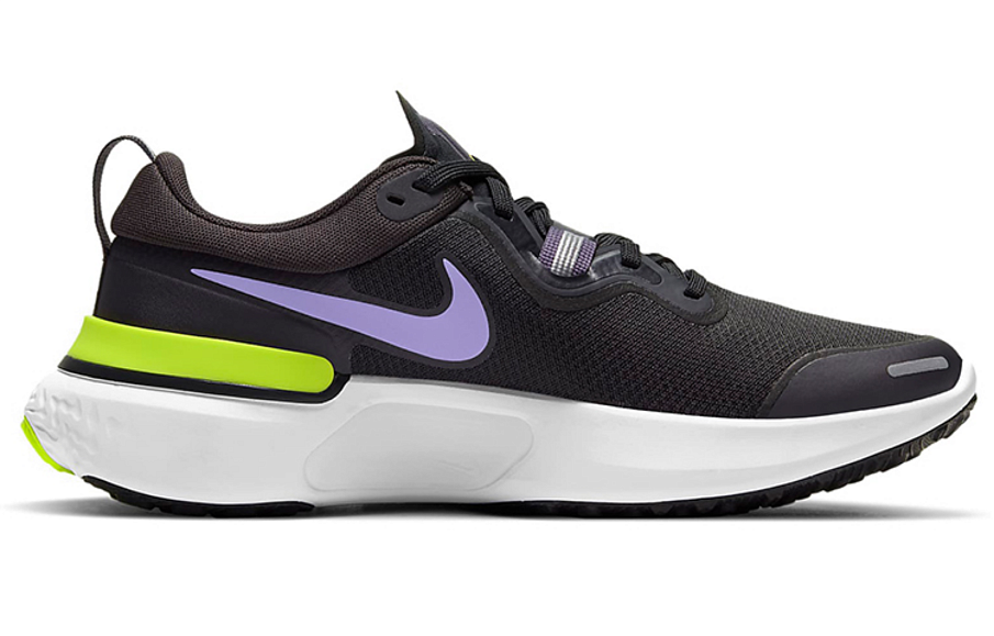 Фото № 2 с приближением к товару «‎Nike Wmns React Miler BlackPurpleGreen»