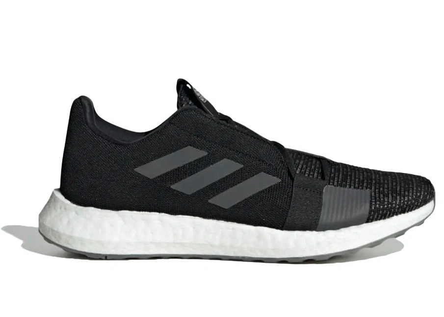 Фото № 1 с приближением к товару «‎adidas Senseboost Go Core Black Grey Six»