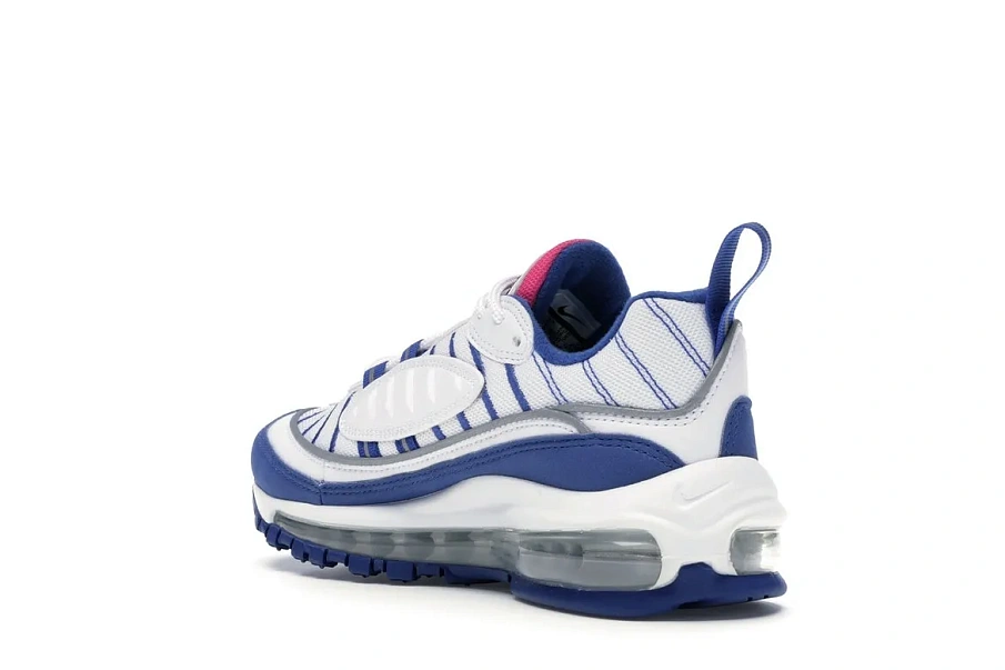 Фото № 6 с приближением к товару «‎Nike Air Max 98 White Indigo Force »