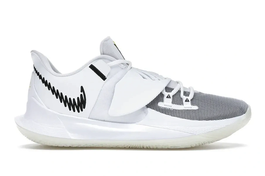 Фото № 1 с приближением к товару «‎Nike Kyrie Low 3 White Black Glow»