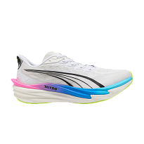 Фото № 1 с приближением к товару «‎Puma Deviate Nitro 4 White Poison Pink Ultra Blue (312123-10)»