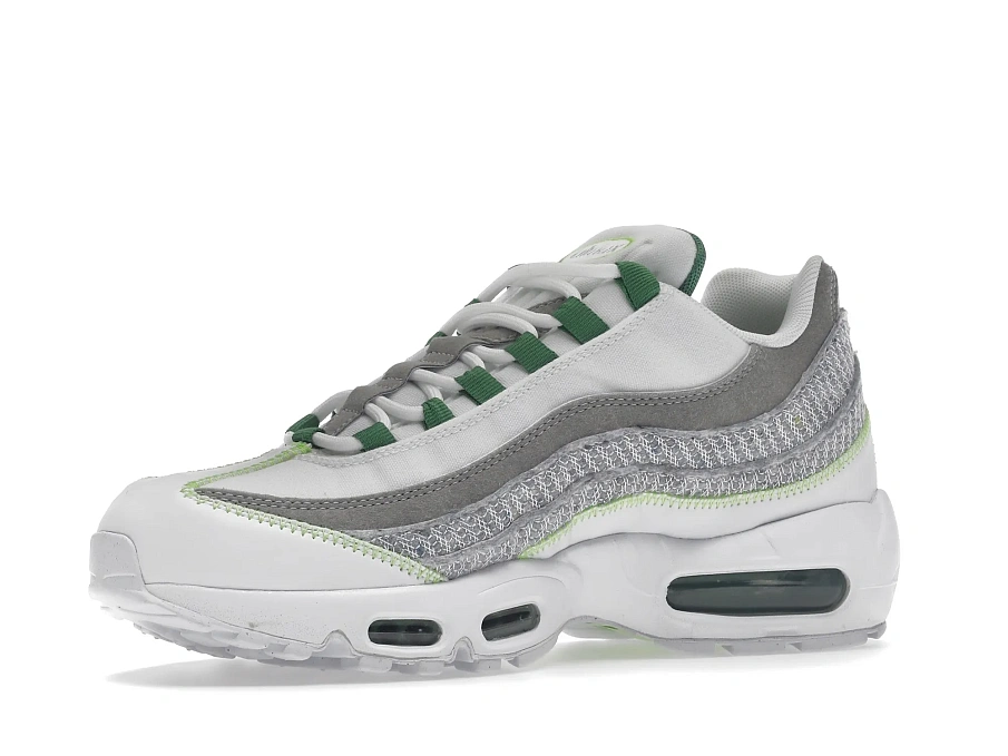 Фото № 3 с приближением к товару «‎Nike Air Max 95 Recycled White Classic Green»