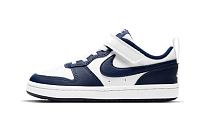 Фото № 1 с приближением к товару «‎Nike Court Borough Low 2 PS White Signal Blue»