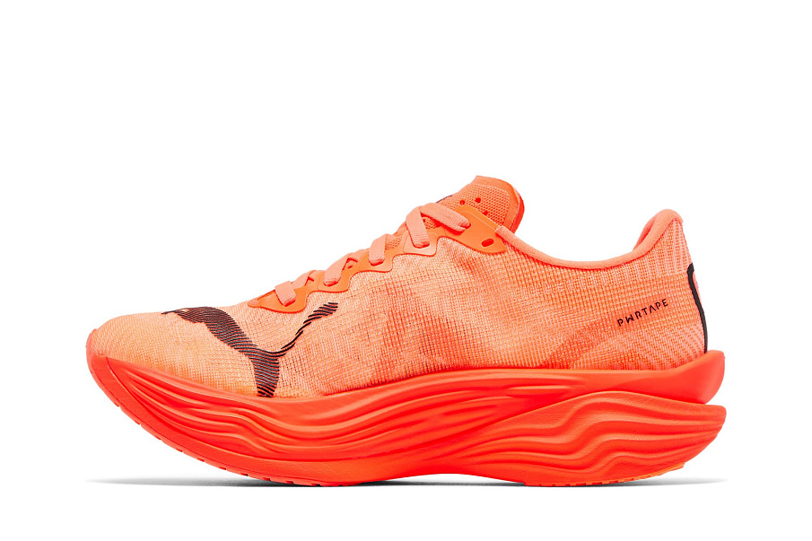 Фото № 4 с приближением к товару «‎Puma Women's Deviate Nitro Elite 3 Glowing Red»