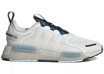 Фото № 1 с приближением к товару «‎adidas NMD R1 V3 Crystal White Blue Rush»