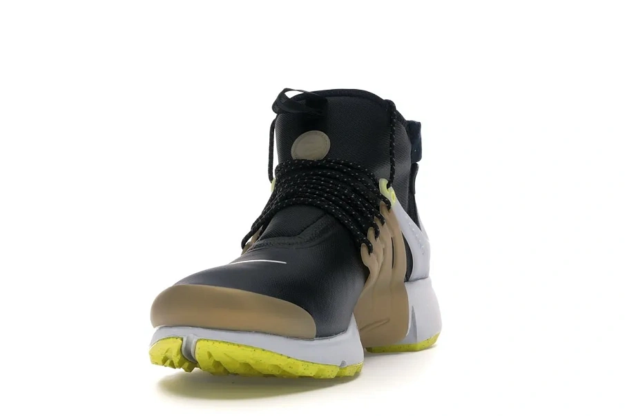 Фото № 2 с приближением к товару «‎Nike Air Presto Mid Utility Black Yellow Streak»