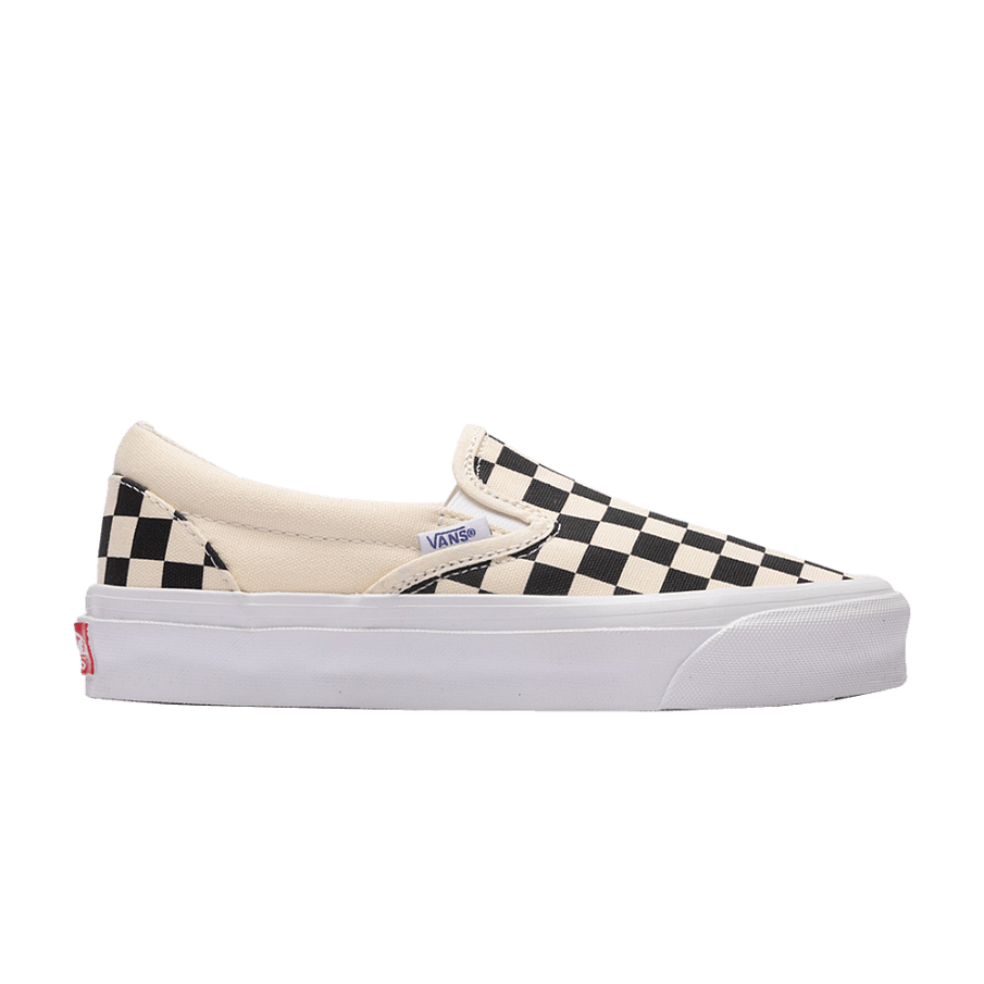 Фото № 1 с приближением к товару «‎Vans OG Classic Slip-On LX Checkerboard»