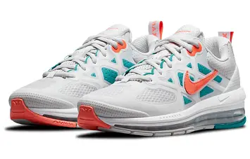 Nike Air Max Genome WhiteGreenOrange - 4