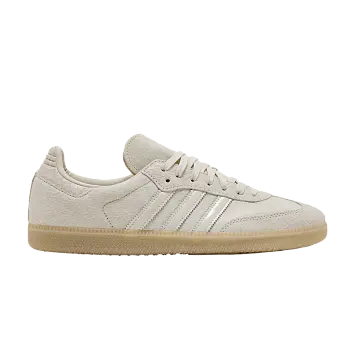 adidas Women's Samba OG Off White Crystal Linen