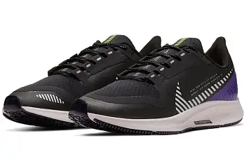 Nike Wmns Air Zoom Pegasus 36 Shield 'Voltage Purple' BlackSilverDesert SandVoltage Purple (AQ8006-002) - 4
