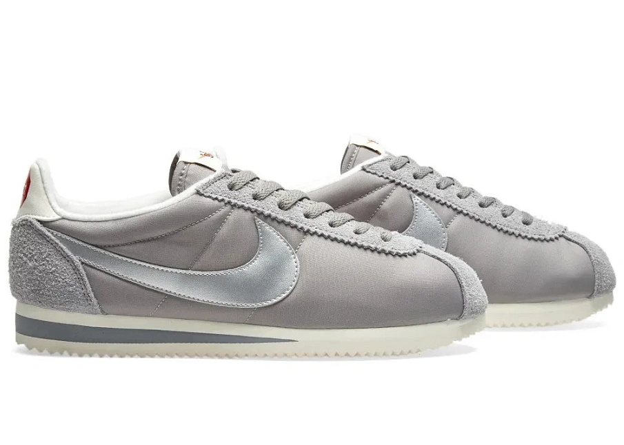 Фото № 1 с приближением к товару «‎Nike Classic Cortez PRM Grey Silver Sail»