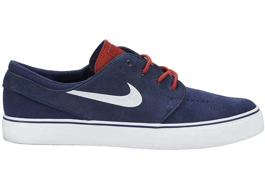 Фото № 1 с приближением к товару «‎Nike SB Stefan Janoski Zoom Midnight Navy Crimson»
