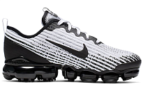 Фото № 2 с приближением к товару «‎Nike Air VaporMax Flyknit 3 GS 'White Black'»