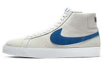 Фото № 1 с приближением к товару «‎Nike SB Zoom Blazer Mid White Team Royal»