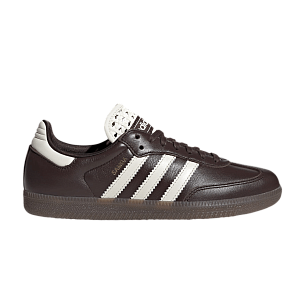 adidas Women's Samba OG Aurora Coffee Off White Gold