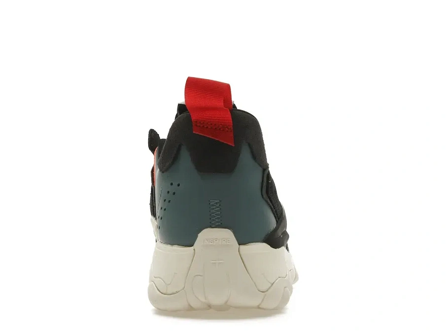 Фото № 4 с приближением к товару «‎Jordan Delta 2 Black University Red Mineral Slate»