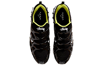 Фото № 4 с приближением к товару «‎Stussy X Nike Air Zoom Spiridon Kk Running Shoes BlackWhite-Bright Cactus»