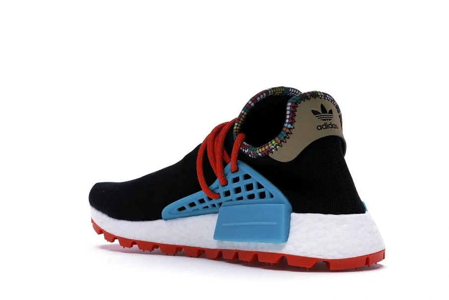 Фото № 6 с приближением к товару «‎adidas NMD Hu Pharrell Inspiration Pack Black»