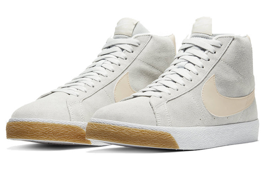 Фото № 3 с приближением к товару «‎Nike Blazer Mid Sb 'Cream Gum' Photon DustWhiteLight Cream»