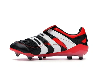 adidas Predator Accelerator Firm Ground Cleat Black White Red - 3