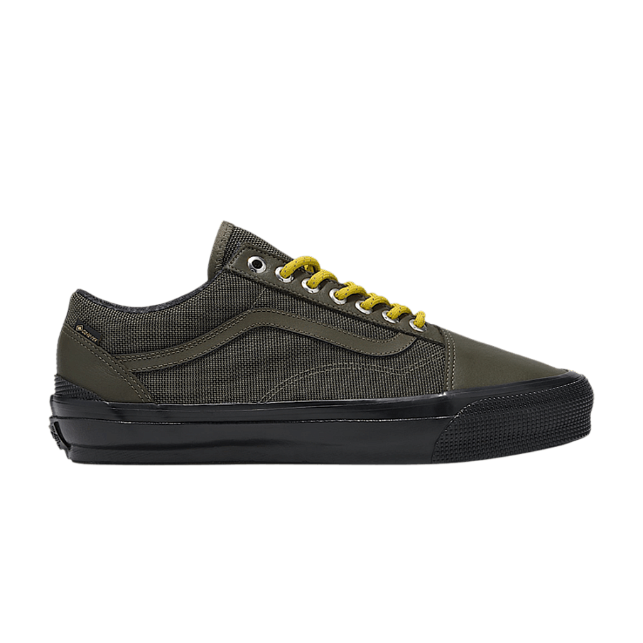 Фото № 1 с приближением к товару «‎Vans Premium Old Skool 36 GORE-TEX Grape Leaf Green»