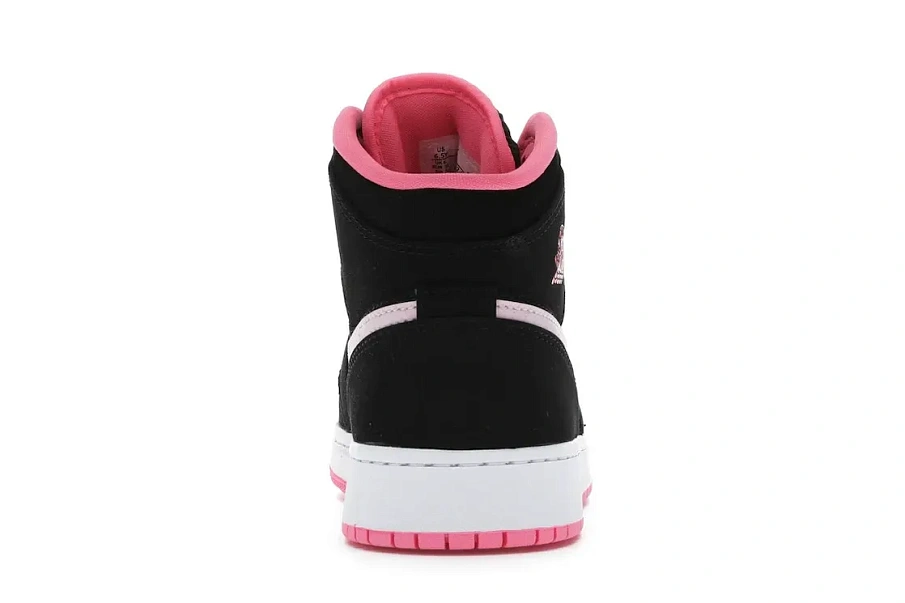 Фото № 4 с приближением к товару «‎Jordan 1 Mid Black Digital Pink »