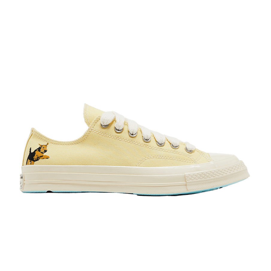 Фото № 1 с приближением к товару «‎Golf Le Fleur x Converse Chuck 70 Low Darryl Pack - Lemon Meringue»