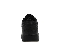 Фото № 4 с приближением к товару «‎Jordan 1 Low Tumbled Leather Black »