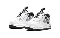 Фото № 3 с приближением к товару «‎Nike Force 1 LV8 KSA TD 'Worldwide Pack - White Reflect Silver'»