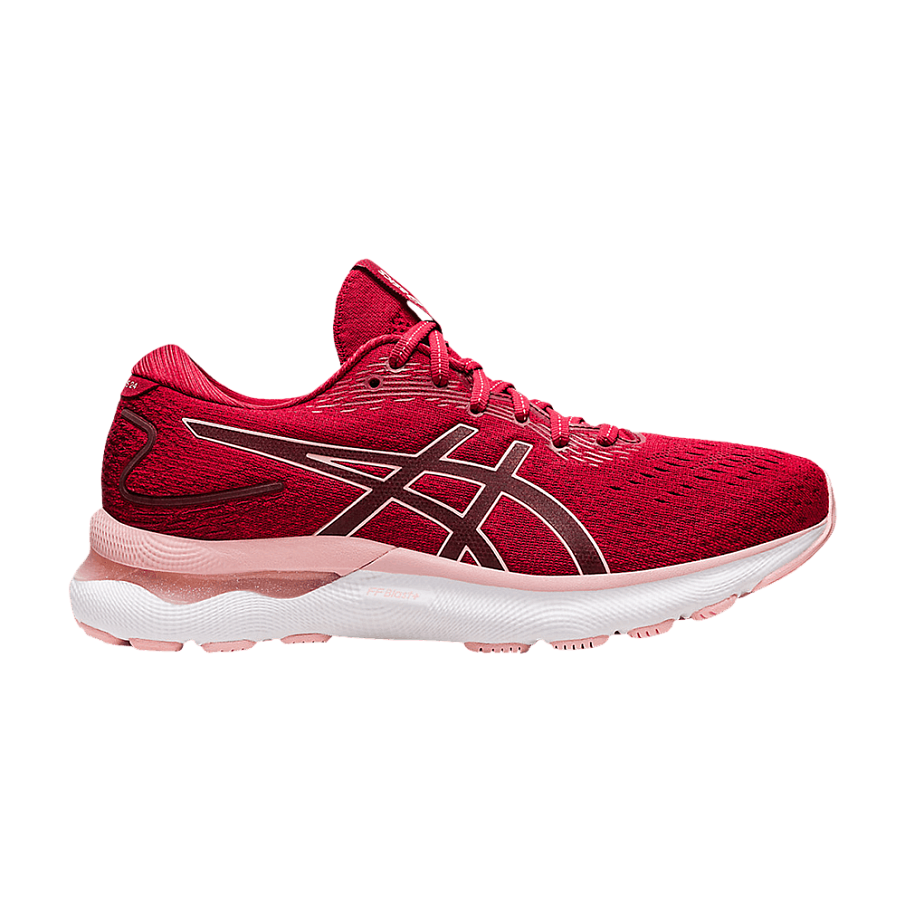 Фото № 1 с приближением к товару «‎Asics Women's Gel Nimbus 24 Cranberry Frosted Rose»