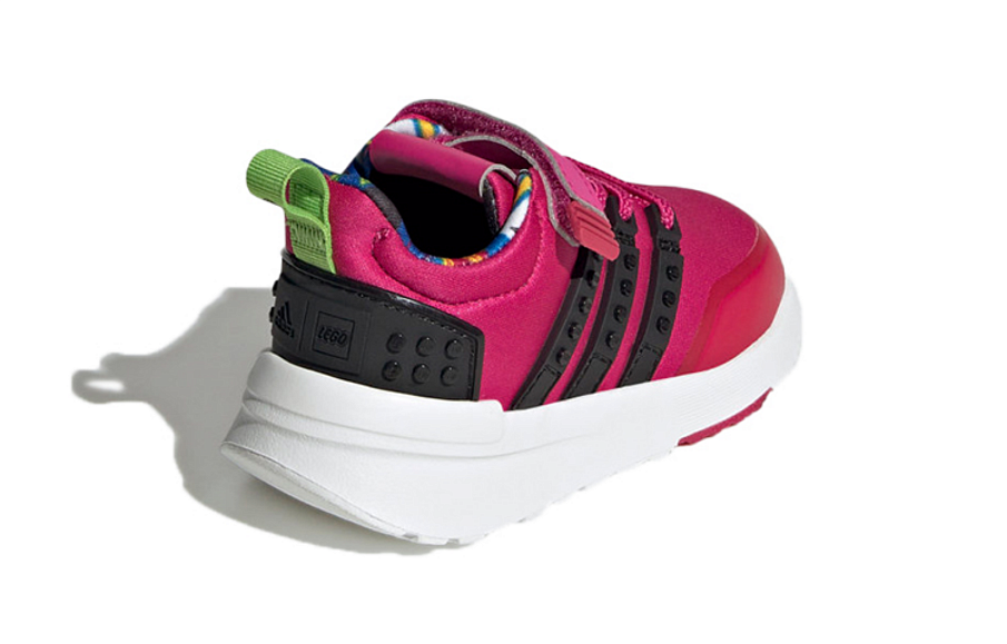 Фото № 4 с приближением к товару «‎(TD) Lego x adidas Racer TR Running Shoes Red»