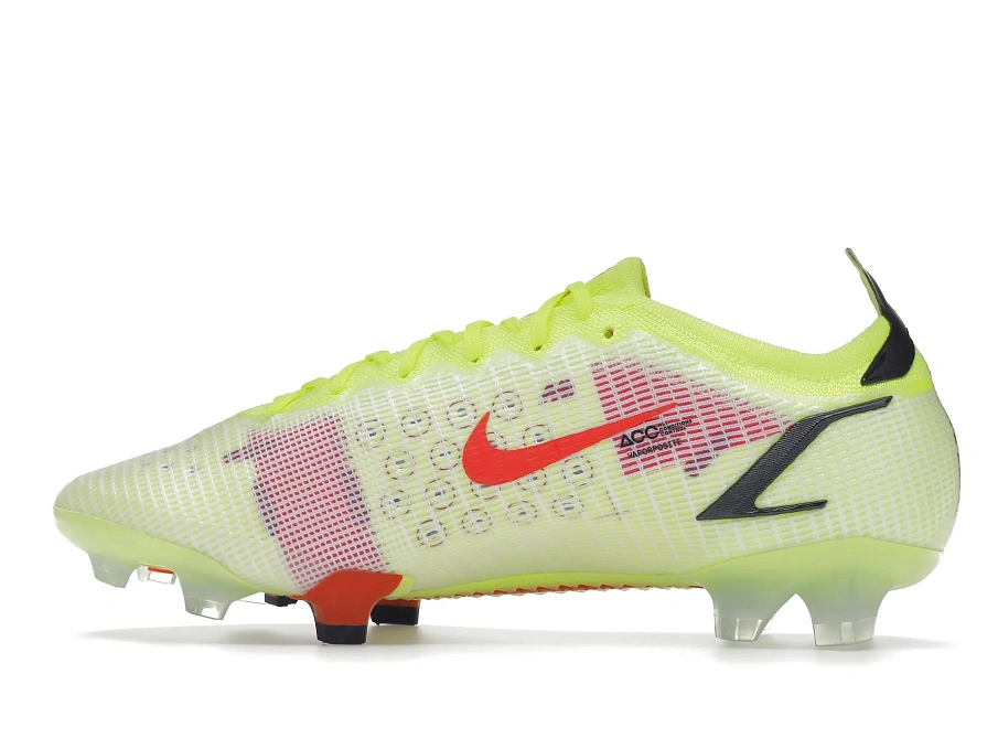 Фото № 5 с приближением к товару «‎Nike Mercurial Vapor 14 Elite FG Volt Black Bright Crimson»