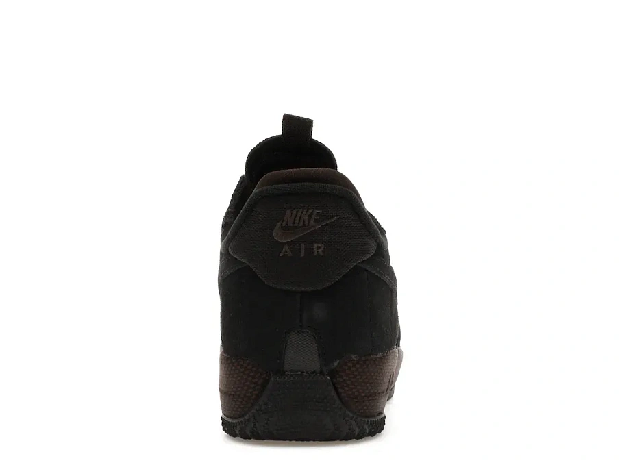 Фото № 4 с приближением к товару «‎Nike Air Force 1 Wild Low Black Velvet Brown »