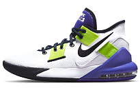 Фото № 1 с приближением к товару «‎Nike Air Max Impact 2 Basketball Shoes WhiteGreenPurple»
