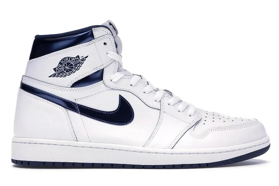 Фото № 1 с приближением к товару «‎Jordan 1 Retro Metallic Navy (2016)»