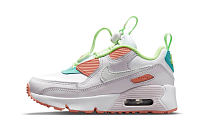 Фото № 1 с приближением к товару «‎Nike Air Max 90 Toggle PS 'White Crimson Bliss'»