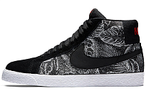 Фото № 1 с приближением к товару «‎Nike SB Zoom Blazer Mid Sneakers BlackWhite»