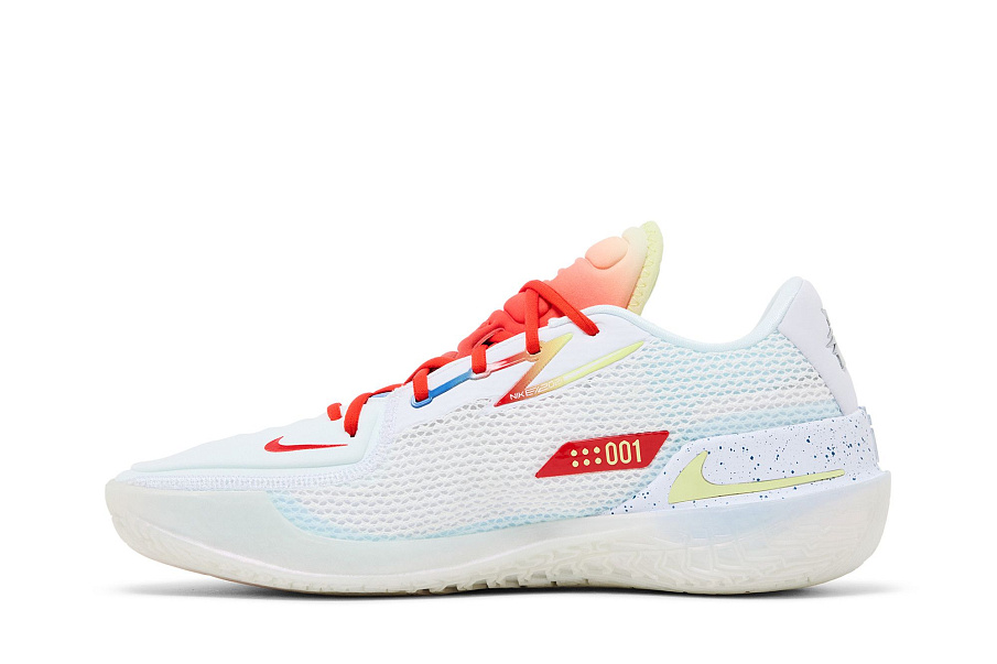 Фото № 4 с приближением к товару «‎Dylan Harper x Nike GT Cut 1 Titan White Star Blue Chile»
