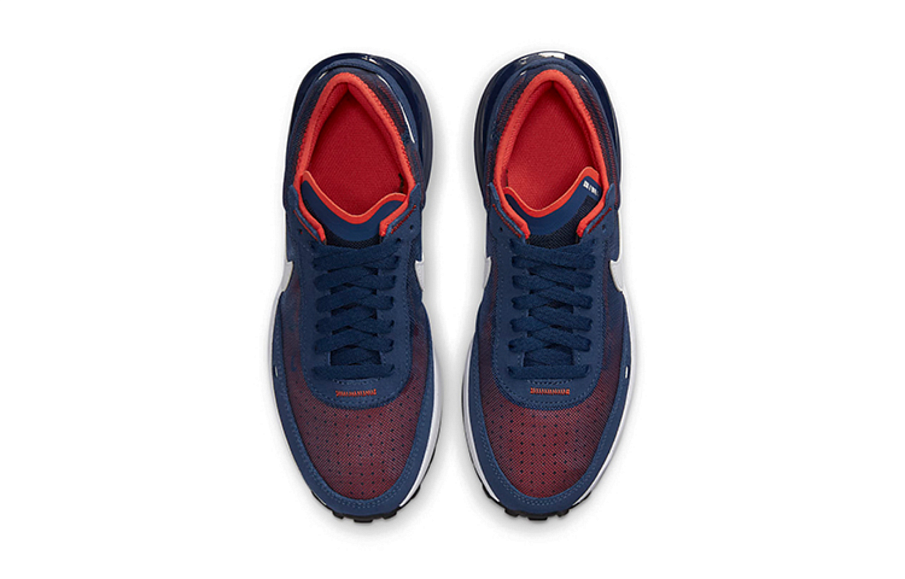 Фото № 4 с приближением к товару «‎Nike Waffle One (GS) BlueOrange»