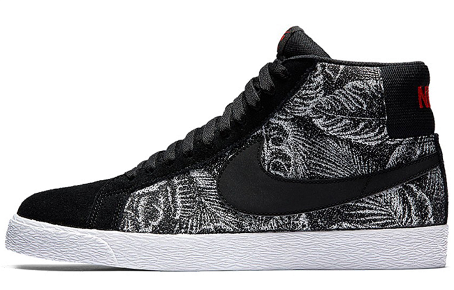 Фото № 1 с приближением к товару «‎Nike SB Zoom Blazer Mid Sneakers BlackWhite»