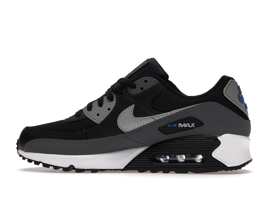Фото № 5 с приближением к товару «‎Nike Air Max 90 Black Grey Blue»
