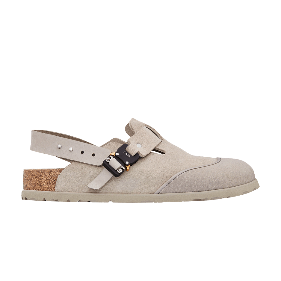 Фото № 1 с приближением к товару «‎Dior x Birkenstock Tokio Mule Greige»