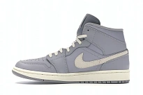 Фото № 3 с приближением к товару «‎Jordan 1 Mid Atmosphere Grey Pale Ivory »